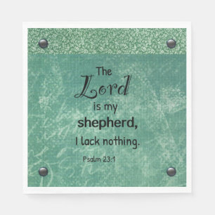 Psalm 23:1 Luncheon Napkins - Set of 50