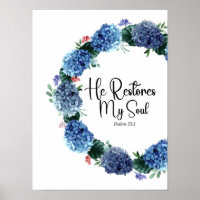 Psalm 23:3 He Restores My Soul