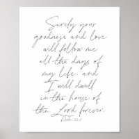Psalm 23:6 Script