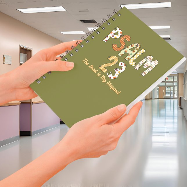 Psalm 23 Autumn Faith Scripture Notebook (Creator Uploaded)