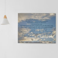 Psalm 23 Beautiful Christian Bible Verse Religious