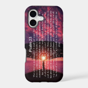 Psalm 23 Bible Quote Sunset Ocean