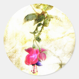 Psalm 23 classic round sticker