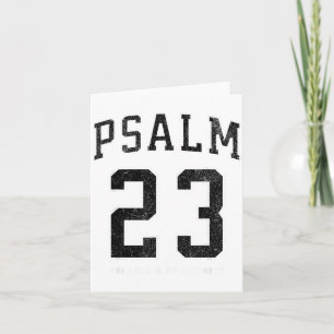 Psalm 23 Jersey Card