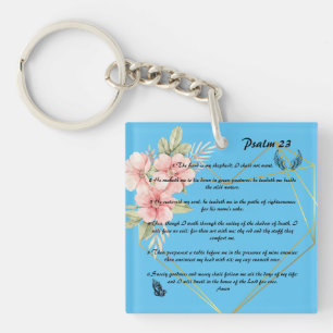 Psalm 23    key ring