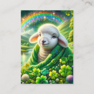 Psalm 23 KJV Cards - Bunny Lamb