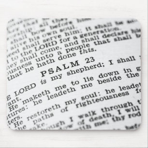 Psalm 23 mouse pad