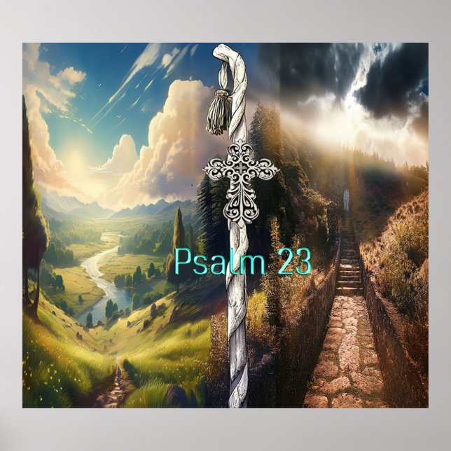 Psalm 23 poster (Front)