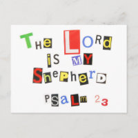 Psalm 23 Ransom Note