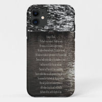 Psalm 23, Song of David Still Waters iPhone case