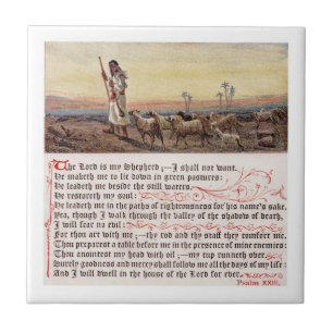 Psalm 23 SQ Tile