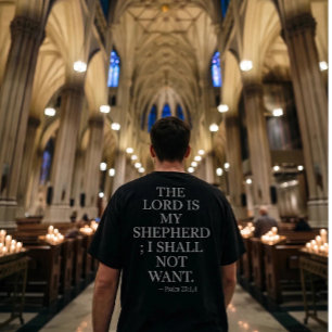 Psalm 23 T-Shirt   The Lord Is My Shepherd 