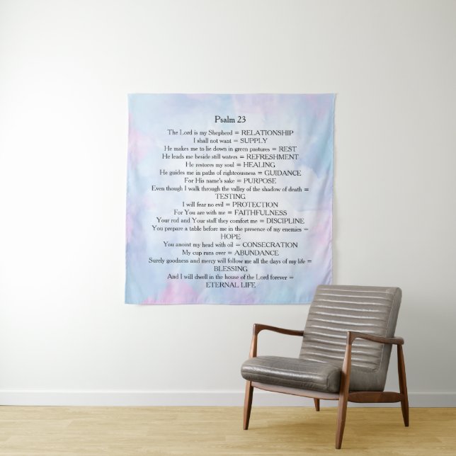 Psalm 23   tapestry (In Situ)