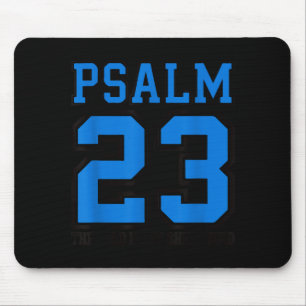 Psalm 23 The Lord Is My Shepherd Funny Christian T Mouse Pad
