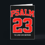 Psalm 23 The Lord Is My Shepherd (on Back)  Card<br><div class="desc">Psalm 23 The Lord Is My Shepherd (on Back)</div>