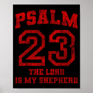 Psalm 23 The Lord Is My Shepherd  Poster