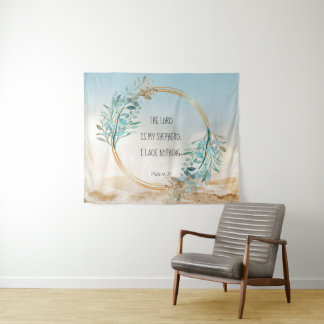 Psalm 23 The LORD is my shepherd, Scripture Tapestry