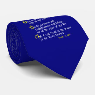 Psalm 23 tie