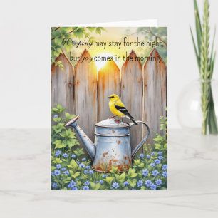 Psalm 30:5 Christian Notecard