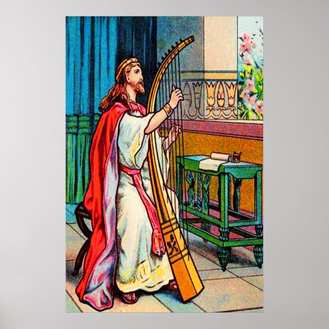 Psalm 32 David's Joy Over Forgiveness poster (Front)