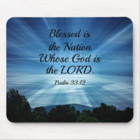Psalm 33:12 Blessed is the nation whose God is the