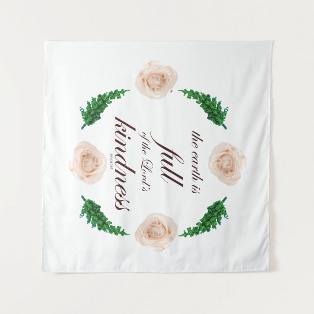 psalm 33 full kindness tapestry (Front (Horizontal))