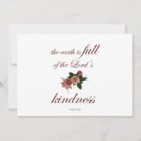 Psalm-33, The Earth is Full of the Lord's Kindness