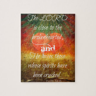 Psalm 34:18 Love Jigsaw Puzzle