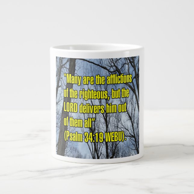 Psalm 34:19 WEBU Mug (Front)