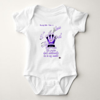 Psalm 34 baby bodysuit