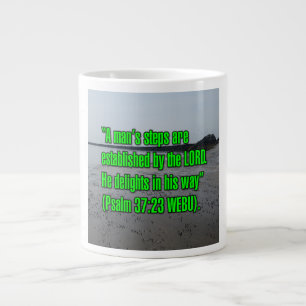 Psalm 37:23 WEBU Mug