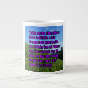 Psalm 37:39-40 WEBU Mug