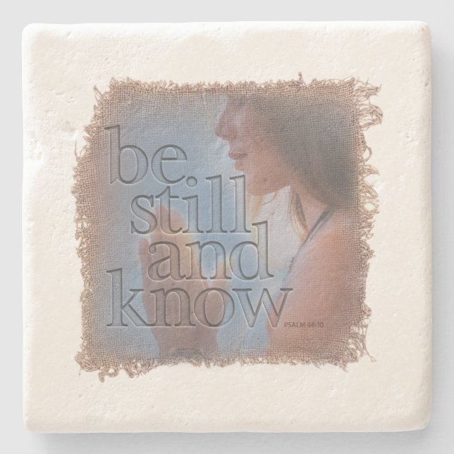 PSALM 46:10 - Coaster (Front)