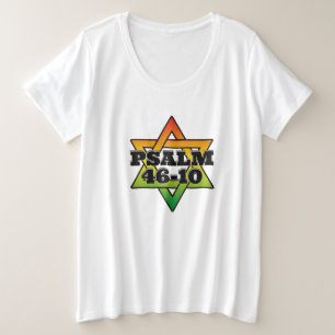 Psalm 46-10 - Women's Plus Size T-Shirt