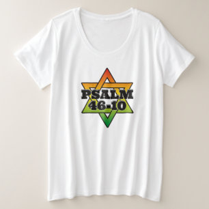 Psalm 46-10 - Women's Plus Size T-Shirt