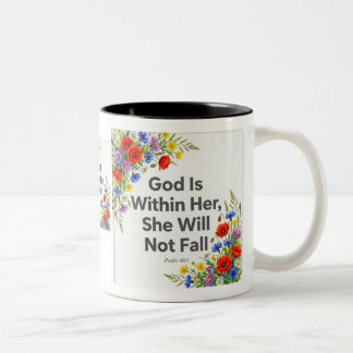 Psalm 46:5 GOD Is Within Her Christian Mug