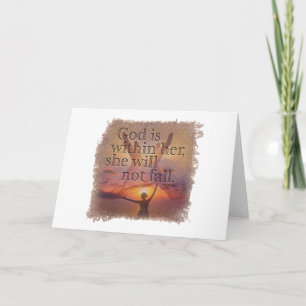 PSALM 46:5 - Greeting Card