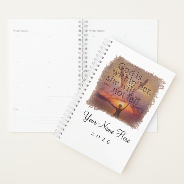 PSALM 46:5 - Personalized Day Planner (Display)