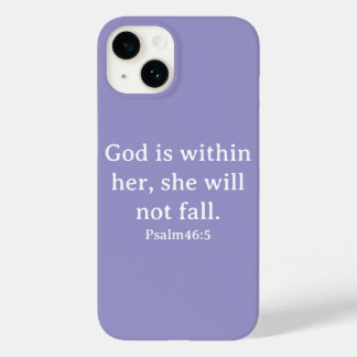 Psalm 46:5 - Phone Case
