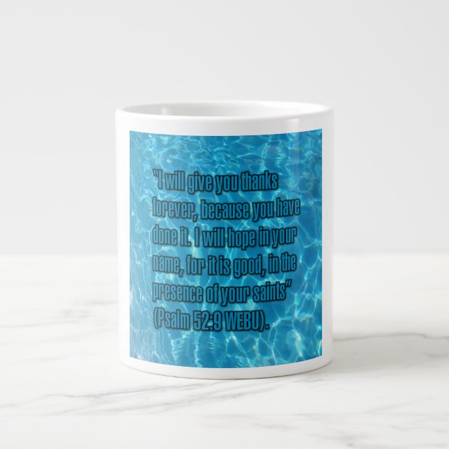 Psalm 52:9 WEBU Mug (Front)