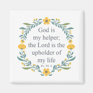 Psalm 54:4 magnet
