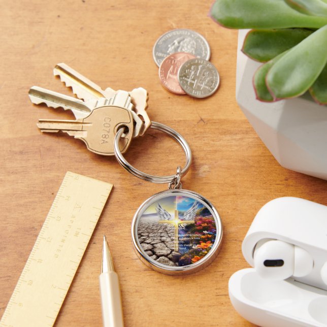 Psalm 68 key ring (Desk)