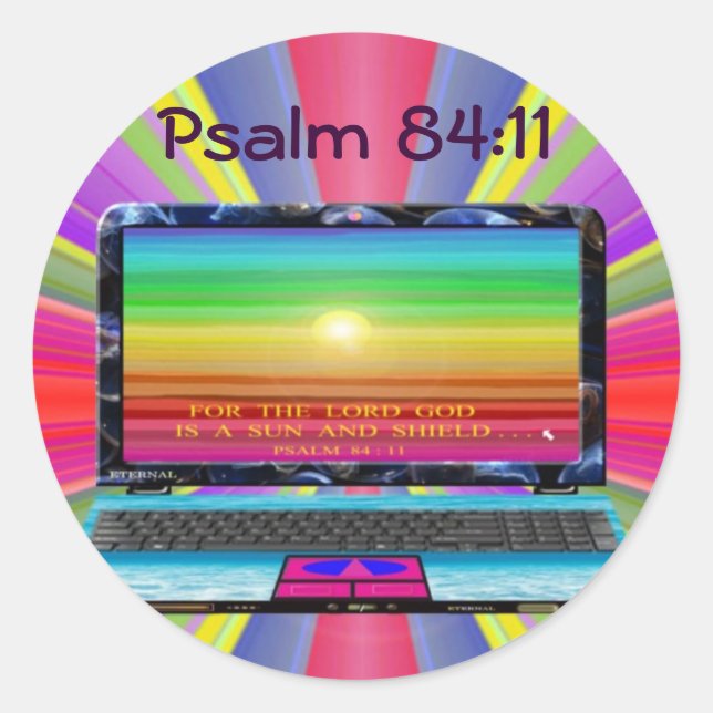 psalm 84:11 stickers (Front)