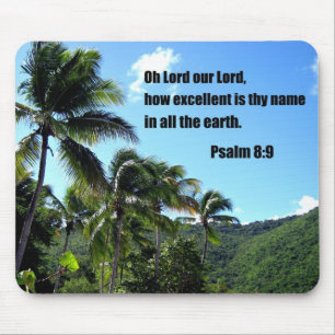 Psalm 8:9 mouse pad