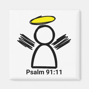 PSALM 91:11 ANGEL MAGNET
