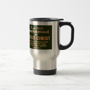 Psalm 91:2 travel mug