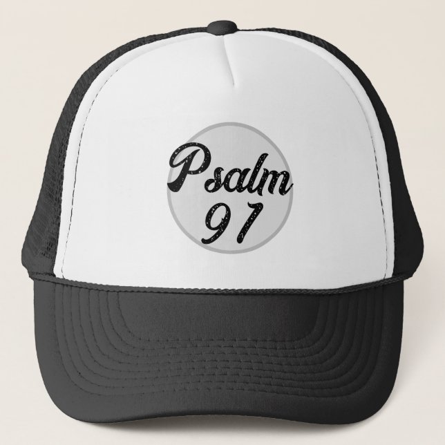 Psalm 91 Christian Trucker Hat (Front)