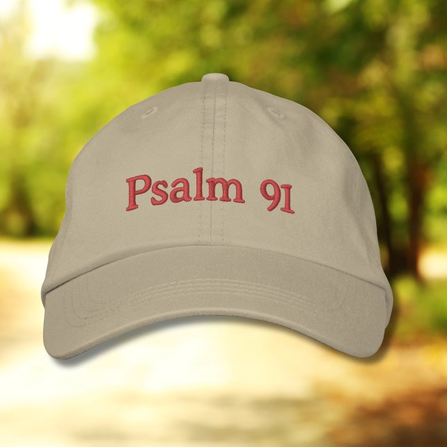 Psalm 91 Classic Embroidered Hat (Creator Uploaded)