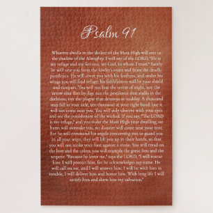 Psalm 91 for Protection Jigsaw Puzzle