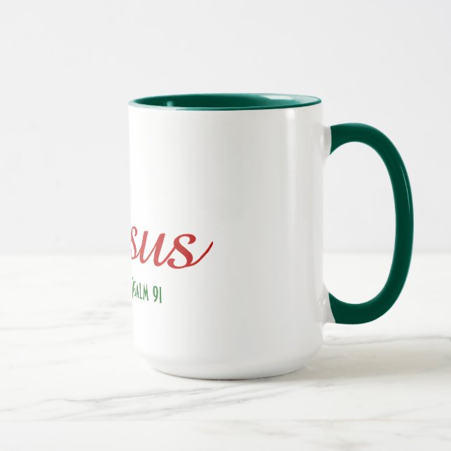 Psalm 91 Mug (Right)